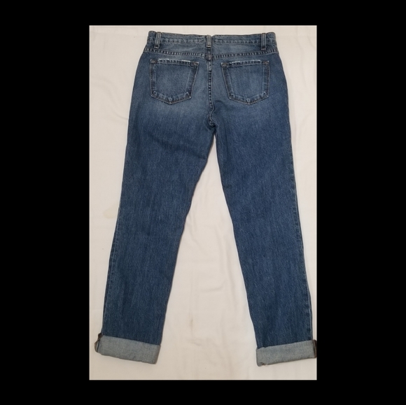 J BRAND JEANS Aidan Boyfriend/Roll Up Distressed Size 25 - Picture 5 of 5